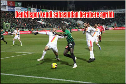 Süper Lig: Denizlispor: 1 - Göztepe: 1