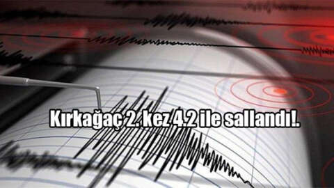 Deprem İzmir'den hissedildi
