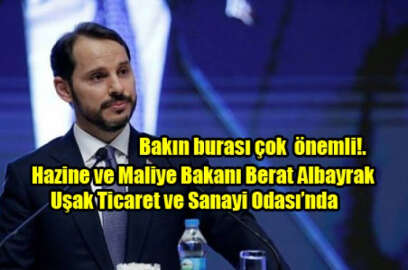 Bakan Albayrak Uşak'ta 