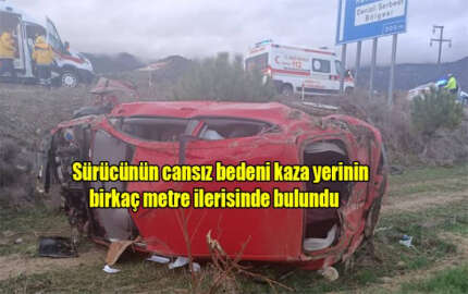 Savruldu,cansız bedeni tarlada bulundu