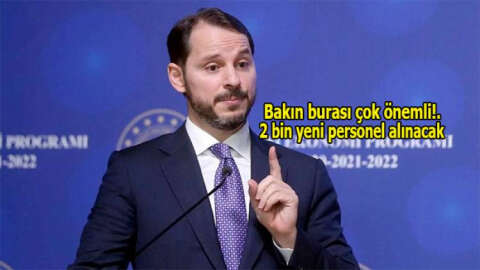 Bakan Albayrak açıkladı!.