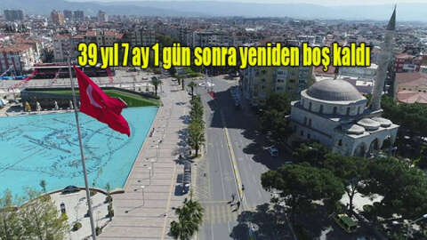 Yorgun şehir Aydın,inzivaya çekildi!.