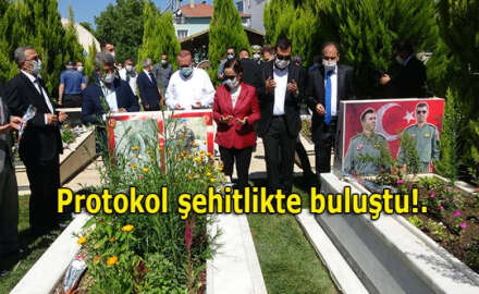 Şehitler dualarla anıldı