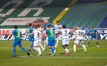 Ç.Rizespor: 1 - Y.Denizlispor: 1